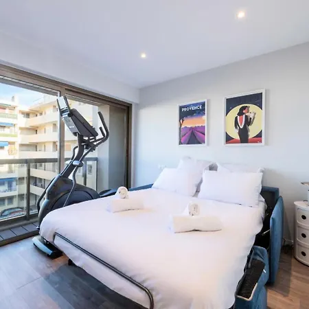 Beau 3p, Vue Mer, Plages A Pied - Beau 3p, Vue Mer, Plages A Pied Mae-3553 Apartment Cannes